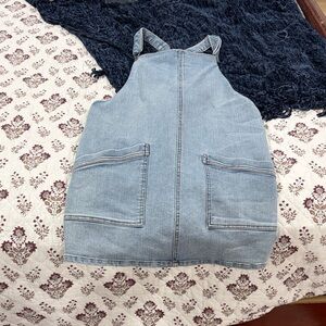 SO Light Blue Denim Pinafore